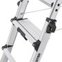 Hailo Master DTL100 Escalera de tijera 2 x 6 pasos