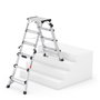 Hailo Master DTL100 Escalera de tijera 2 x 6 pasos