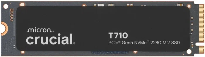Crucial T710 4 TB M.2 PCIe Gen5 NVMe SSD Crucial T710 4 TB M.2 PCIe Gen5 NVMe SSD