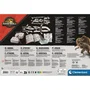 Clementoni CLE8005125194346 Kit de Excavación Jurassic World Mosasaurus y Brachiosaurus