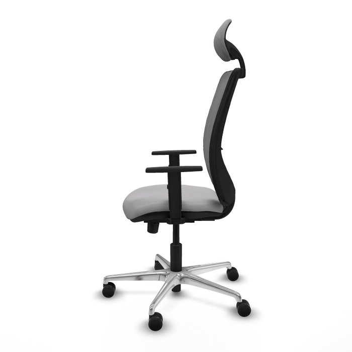 PIQUERAS Y CRESPO Silla de oficina Zulema Gris con mecanismo Sincro/Traslack PIQUERAS Y CRESPO Silla de oficina Zulema Gris con mecanismo Sincro/Traslack