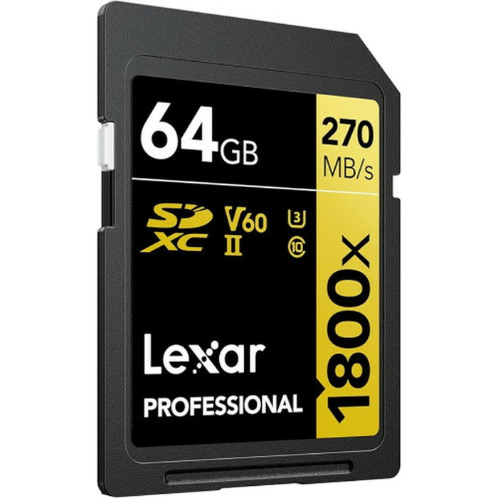 Lexar Professional 1800x SDXC 64GB UHS-II