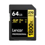 Lexar Professional 1800x SDXC 64GB UHS-II