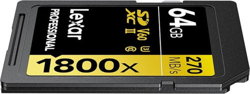 Lexar Professional 1800x SDXC 64GB UHS-II