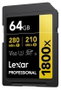 Lexar Professional 1800x SDXC 64GB UHS-II