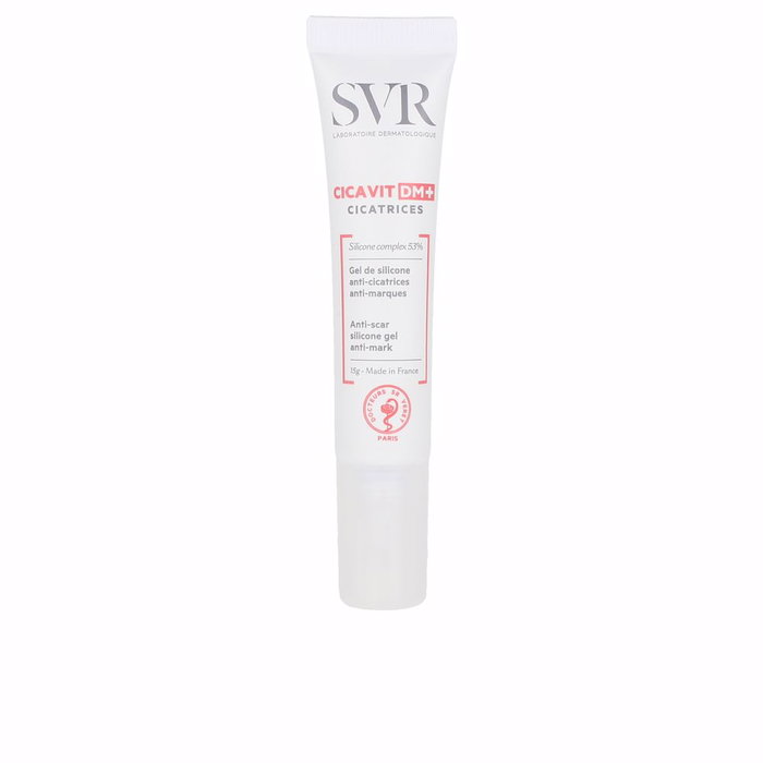 SVR Cicavit+ DM Cicatrices Gel de Silicona 15 g - Reduce y Trata Cicatrices Quirúrgicas, Dermatológicas
