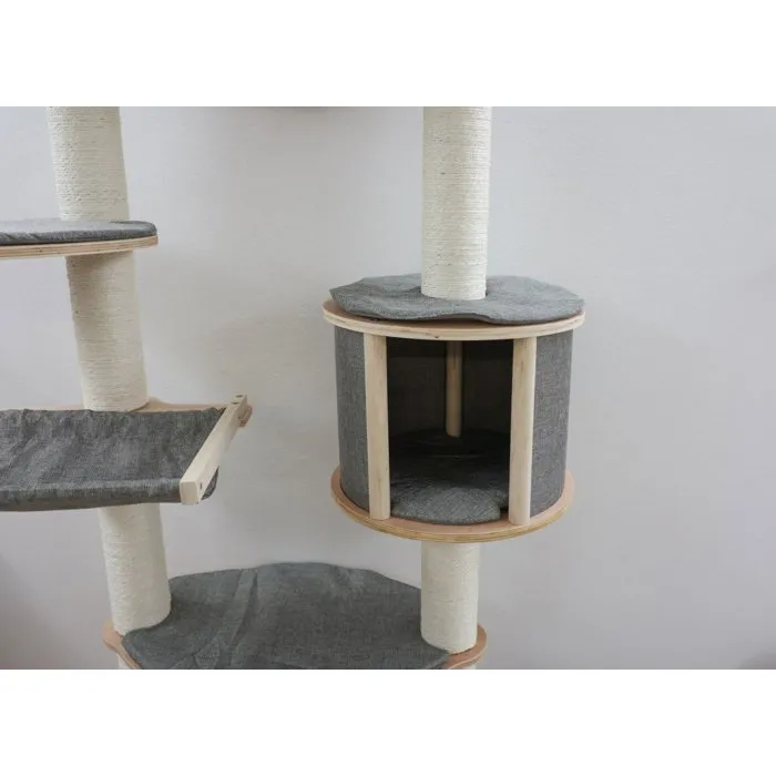 Kerbl Árbol para gatos de pared Tofana Dolomit XL 185 cm Gris KER4018653927700 Kerbl Árbol para gatos de pared Tofana Dolomit XL 185 cm Gris KER4018653927700