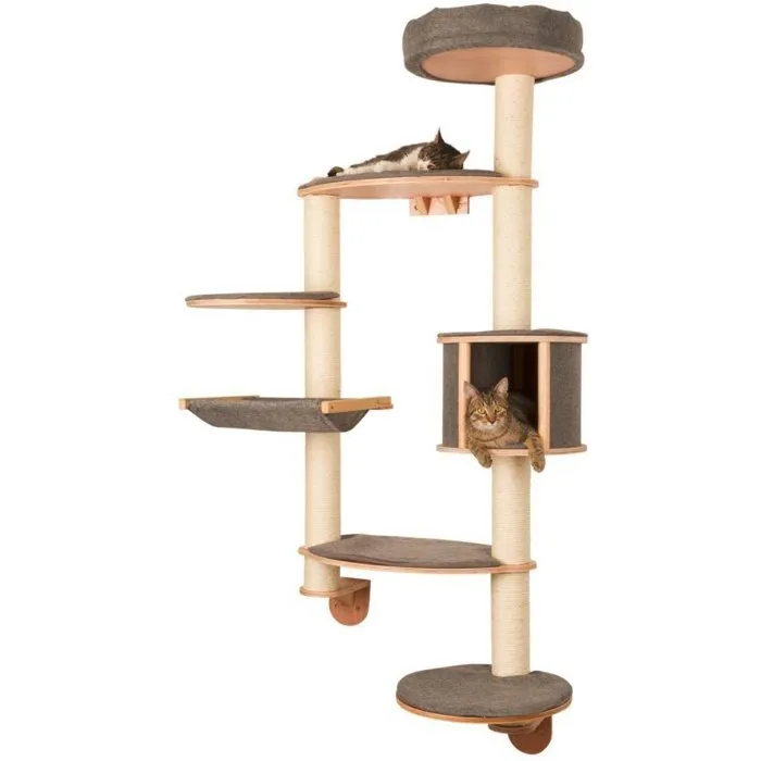 Kerbl Árbol para gatos de pared Tofana Dolomit XL 185 cm Gris KER4018653927700 Kerbl Árbol para gatos de pared Tofana Dolomit XL 185 cm Gris KER4018653927700