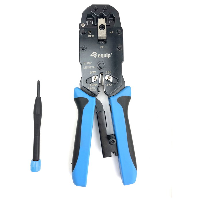 EQUIP Krimpzange RJ45 Profi 4P/2C 4P/4C 6P/4C EQUIP Krimpzange RJ45 Profi 4P/2C 4P/4C 6P/4C