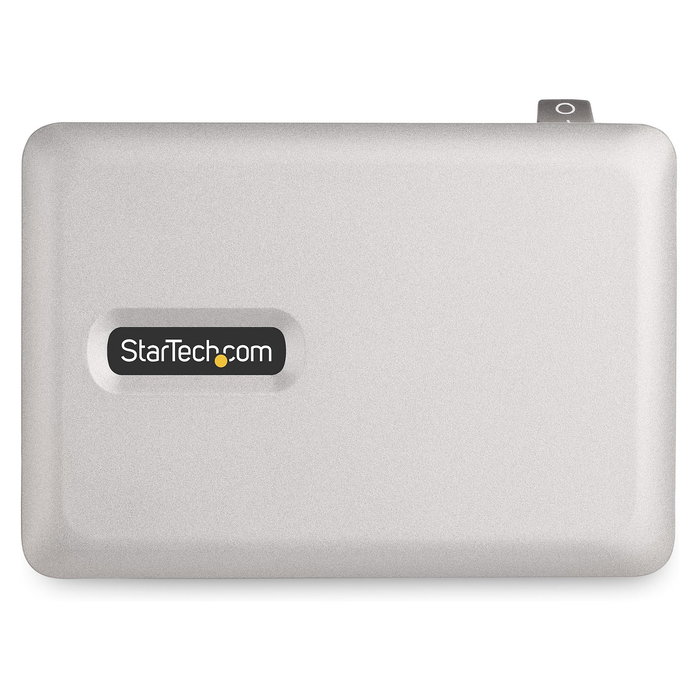 StarTech 10G5A2CS Hub USB-C de 7 Puertos, Autoalimentado, 10 Gbps, USB 3.2 Gen 2 Tipo-A y Tipo-C, Color Plata
