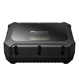 Pioneer TS-WX400DA - Subwoofer Activo con Caja Acústica de 250W RMS, Rango 20-100 Hz, Clase D, Control Remoto, Color Negro