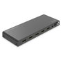 Digitus Divisor HDMI 1x4 Splitter 8K/60Hz 48 Gbit/s con Toslink, EDID Control, HDR 2.3, 7680x4320 Pixeles, Negro, Metal