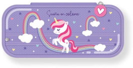 GRAFOPLAS DISEÑO Portatodo Rígido Unicornio 9x22x5cm