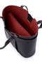 Lucky Bees 1292 Bolso Tote Negro Piel de Polivinilo