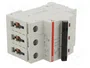 ABB S200M S203M-B6 Interruptor magnetotérmico 3 polos 6A B