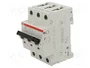 ABB S200M S203M-B6 Interruptor magnetotérmico 3 polos 6A B