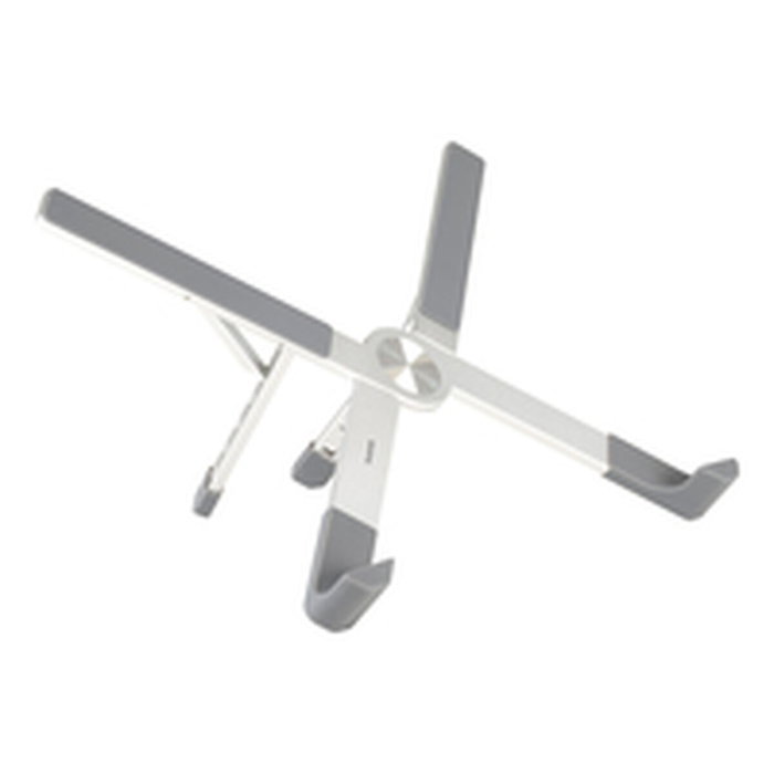 Tooq Soporte Elevador Plegable de Aluminio para Portátil, Plata Tooq Soporte Elevador Plegable de Aluminio para Portátil, Plata