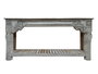 DKD Home Decor Consola Unique Antique, Madera Tallada de Teca Color Natural, 182 x 46 x 85 cm