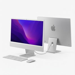 Apple iMac 24 pulgadas M4 10-Core CPU Silver
