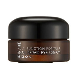Mizon SNAIL REPAIR Eye Cream - Contorno de Ojos 25 ml Anti-Ojeras y Bolsas con Filtrado de Baba de Caracol, Niacinamida y Aceite de Limnanthes Alba