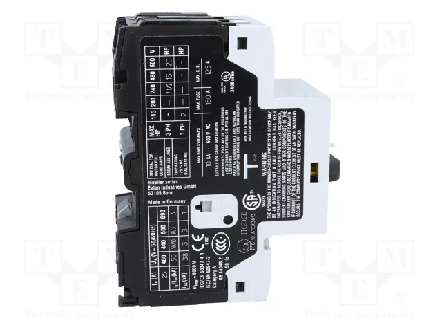 Eaton PKZM0-25 046989 Interruptor de protección de motor 3p Ir=20-25A