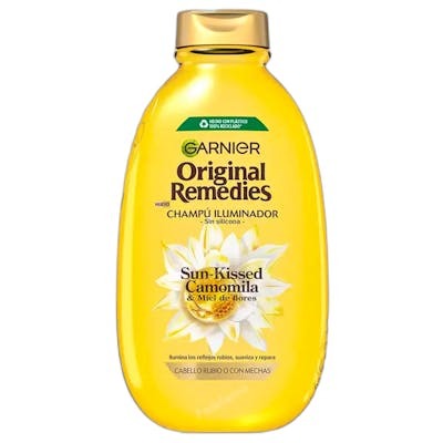 Garnier ORIGINAL REMEDIES Champú Camomila y Miel de Flores 600 ml