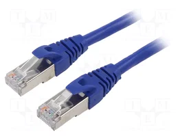 QOLTEC Patch cord Cat 6 F/UTP de 5m azul