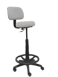 PIQUERAS Y CRESPO Taburete Llanos Ergonómico Bali Gris Claro
