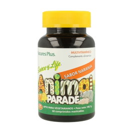 Natures Plus Animal Parade Multivitamínico Naranja 60 Comprimidos