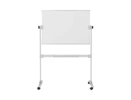 Bi-office Pizarra Blanca Ayda Magnética Volteable Móvil
