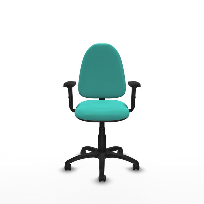 PIQUERAS Y CRESPO Silla de oficina Aýna Turquesa con Brazos 2D PIQUERAS Y CRESPO Silla de oficina Aýna Turquesa con Brazos 2D