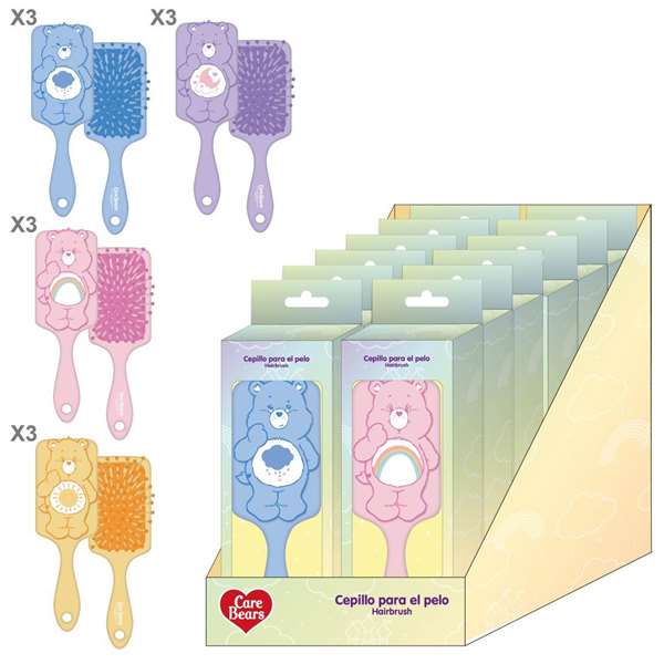 Cerdá Cepillo Rectangular Care Bears T.Unica Niños/as 3+ Años