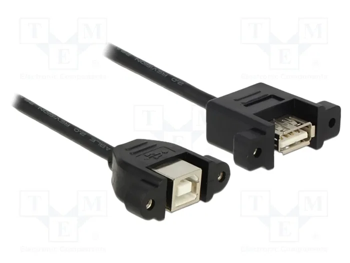 DeLOCK Cable USB 2.0 Hembra Tipo B a Hembra Tipo A 25 cm