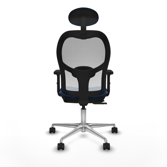 PIQUERAS Y CRESPO Silla de oficina Jorquera Azul y Blanco