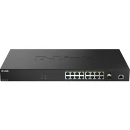 D-Link DMS-1250-18P/E Switch Gigabit gestionable 18 puertos PoE negro