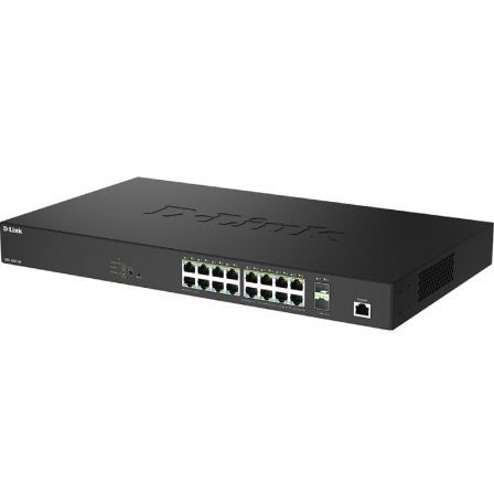 D-Link DMS-1250-18P/E Switch Gigabit gestionable 18 puertos PoE negro D-Link DMS-1250-18P/E Switch Gigabit gestionable 18 puertos PoE negro