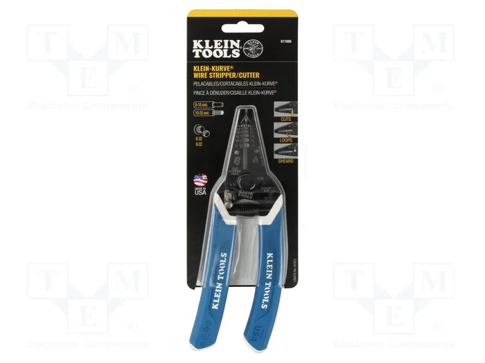 Klein Tools Pelacables para Cable Redondo 8AWG-18AWG y 10AWG-20AWG Klein Tools Pelacables para Cable Redondo 8AWG-18AWG y 10AWG-20AWG