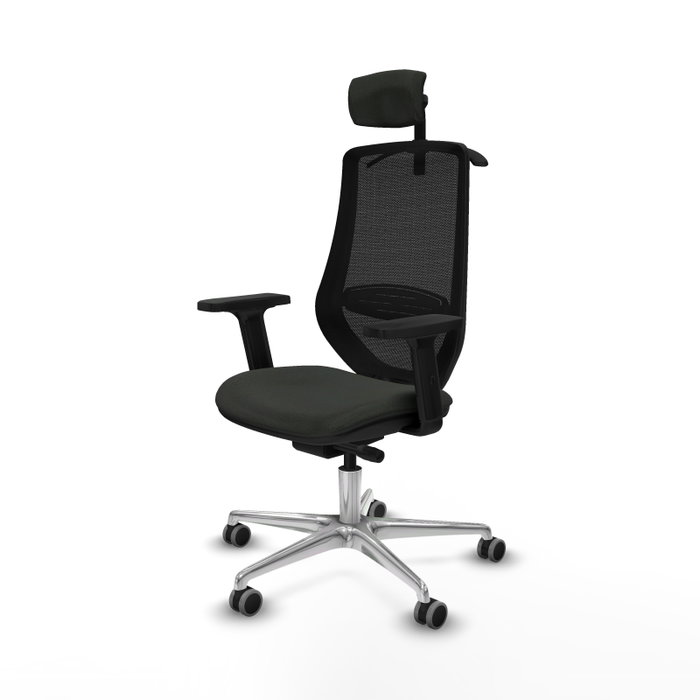 PIQUERAS Y CRESPO Silla de oficina Mardos con mecanismo Sincro/Traslack color Negro