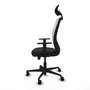 PIQUERAS Y CRESPO Silla de oficina Zulema Sincro/Traslack Negro/Blanco