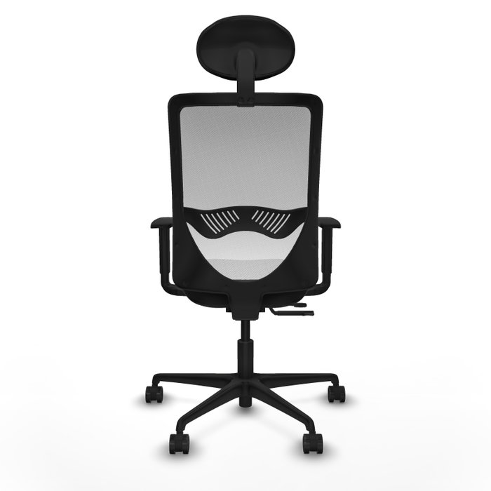 PIQUERAS Y CRESPO Silla de oficina Zulema Sincro/Traslack Negro/Blanco PIQUERAS Y CRESPO Silla de oficina Zulema Sincro/Traslack Negro/Blanco