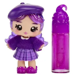 Yummiland Muñeca de 10 cm y Brillo de Labios Greta Sabor a Pasas - A Partir de 4 Años