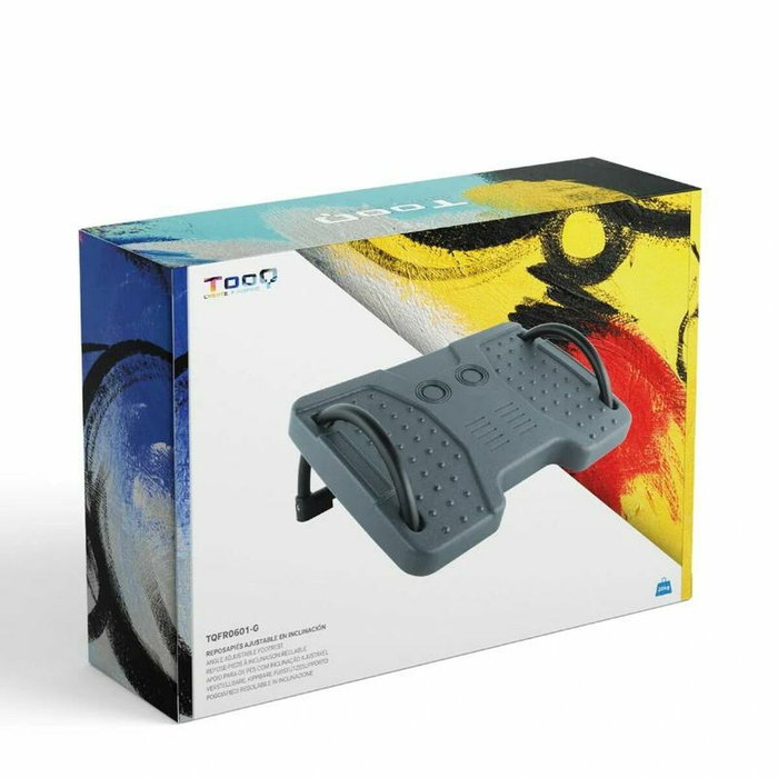 Tooq Reposapiés Ajustable en Inclinación Gris TQFR0601-G