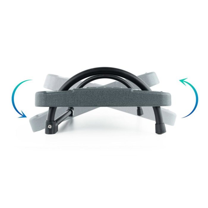 Tooq Reposapiés Ajustable en Inclinación Gris TQFR0601-G