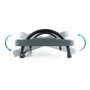 Tooq Reposapiés Ajustable en Inclinación Gris TQFR0601-G