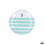 Quid Plato de Postre Melamina Atlantic Blanco 20 cm (12 Unidades) inevitable