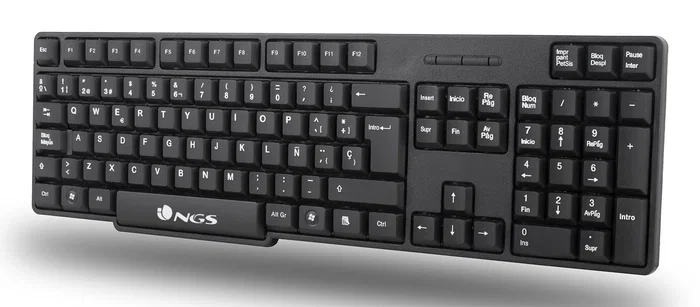 NGS Euphoria Kit Teclado y Ratón Inalámbricos Negro 2,4 GHz NGS Euphoria Kit Teclado y Ratón Inalámbricos Negro 2,4 GHz