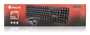 NGS Euphoria Kit Teclado y Ratón Inalámbricos Negro 2,4 GHz
