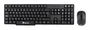 NGS Euphoria Kit Teclado y Ratón Inalámbricos Negro 2,4 GHz