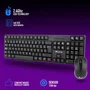 NGS Euphoria Kit Teclado y Ratón Inalámbricos Negro 2,4 GHz