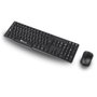 NGS Euphoria Kit Teclado y Ratón Inalámbricos Negro 2,4 GHz
